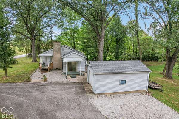 11 Acres of Land with Home for Sale in Columbus, Indiana