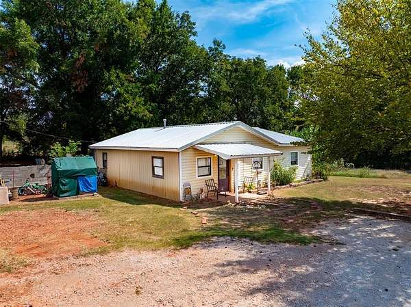 4 Acres of Land with Home for Sale in Tecumseh, Oklahoma