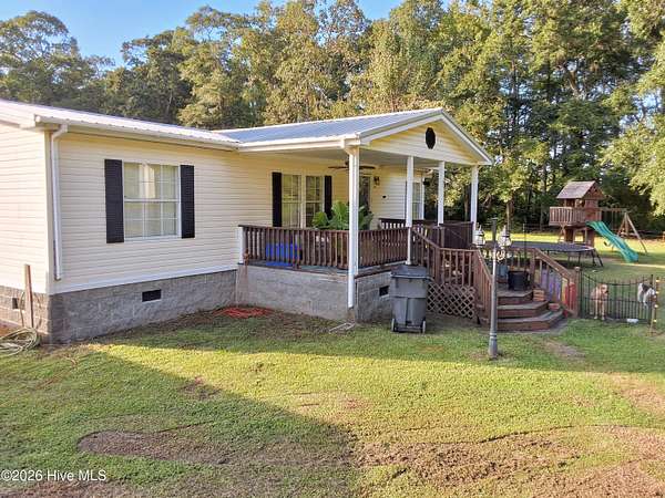 3.7 Acres of Land with Home for Sale in Nakina, North Carolina