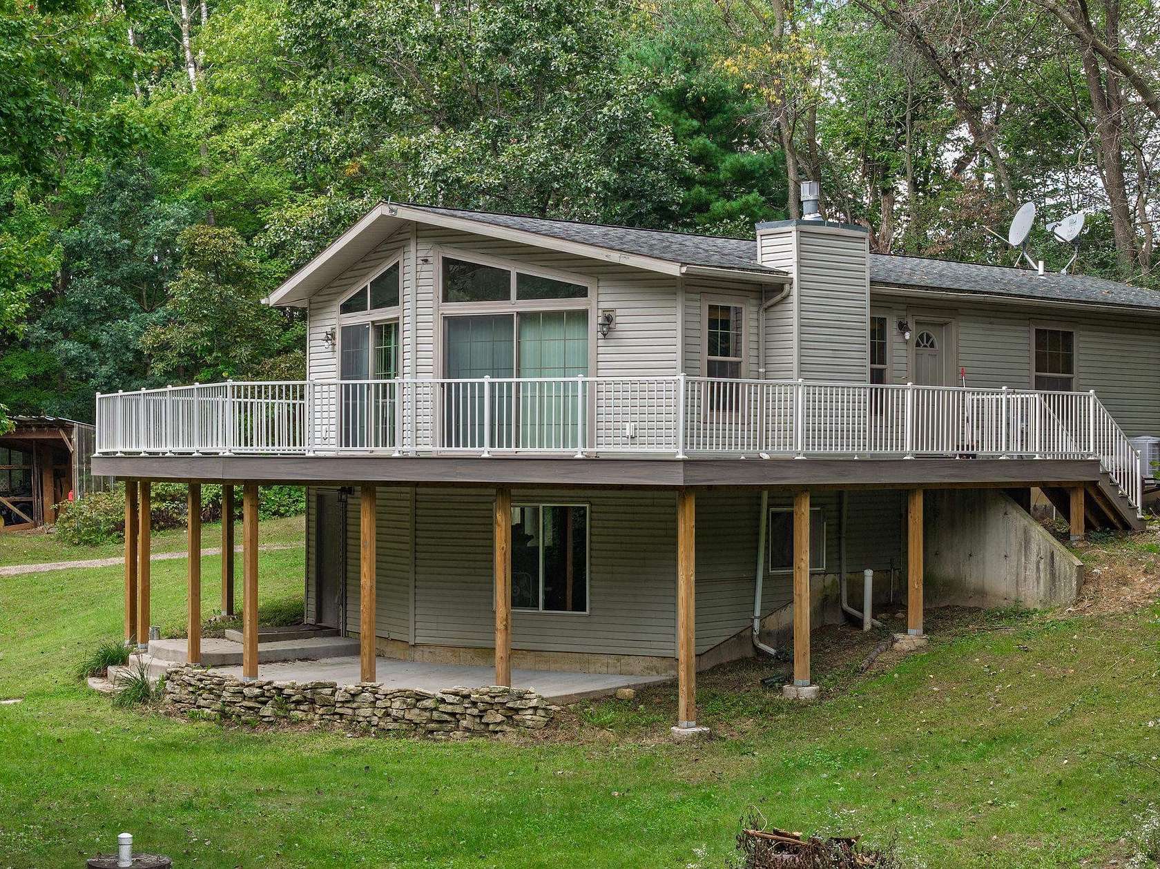 4.28 Acres of Land with Home for Sale in Lyndon Station, Wisconsin