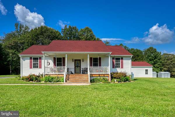 5 Acres of Land with Home for Sale in Louisa, Virginia