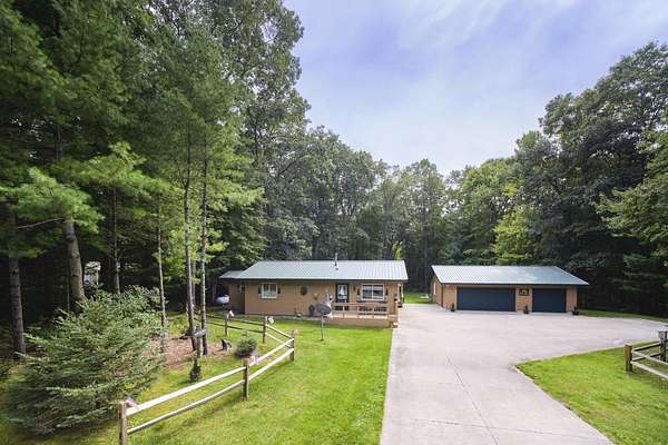 2.4 Acres of Land with Home for Sale in Wellston, Michigan