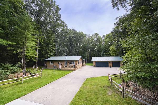 2.4 Acres of Land with Home for Sale in Wellston, Michigan