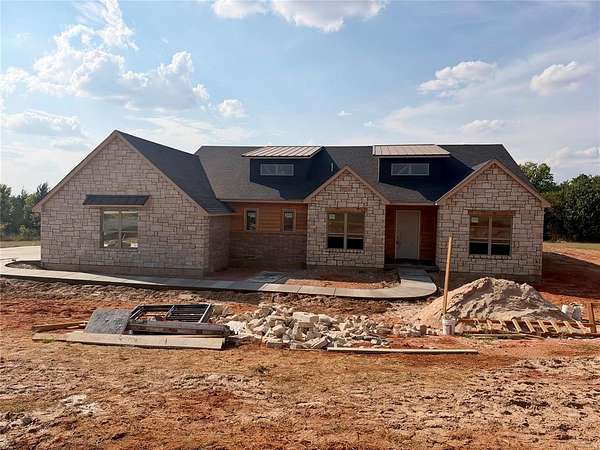 1.5 Acres of Land with Home for Sale in Goldsby, Oklahoma