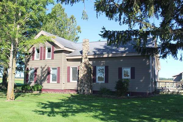 3.89 Acres of Land with Home for Sale in Schoolcraft, Michigan