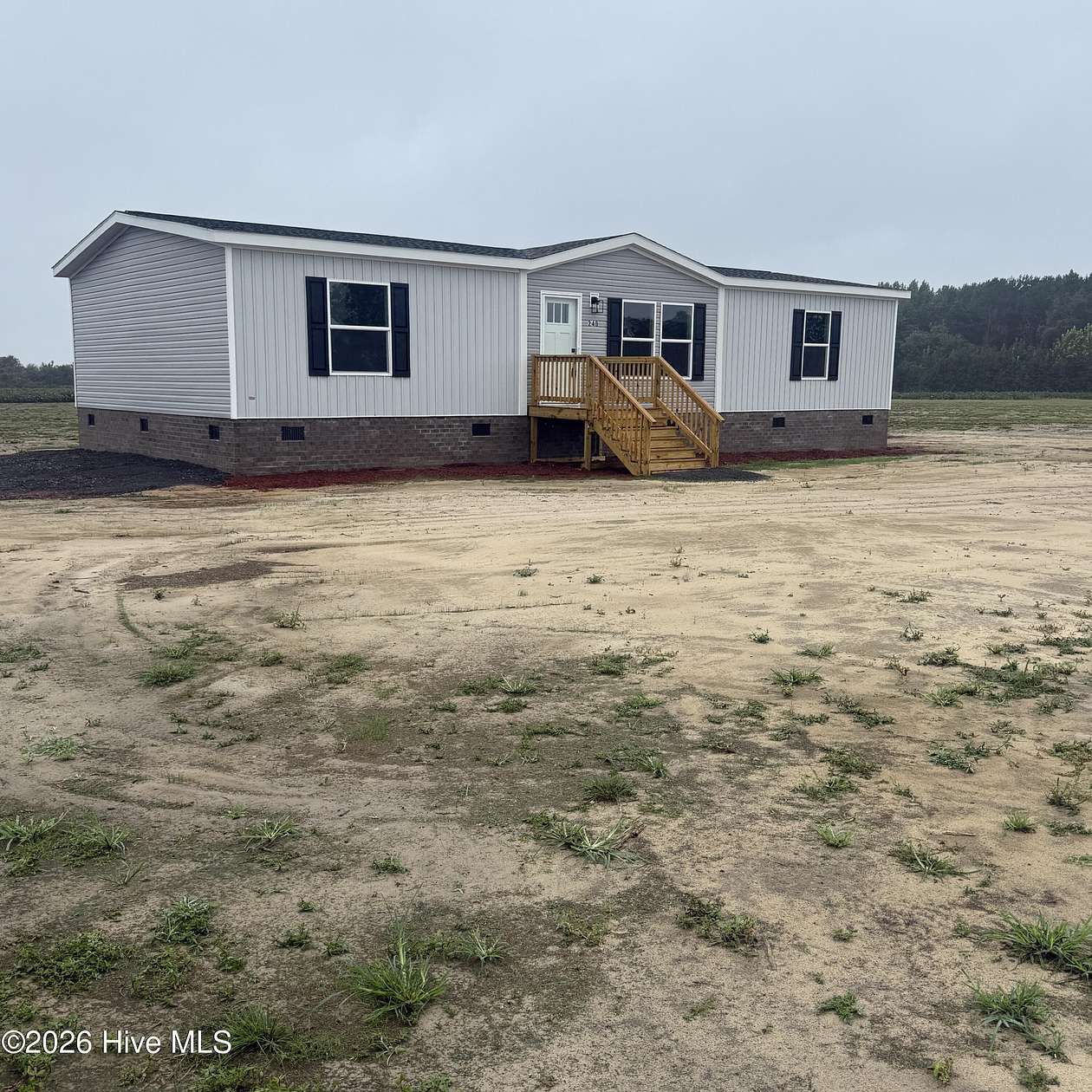 1.5 Acres of Land with Home for Sale in Tyner, North Carolina