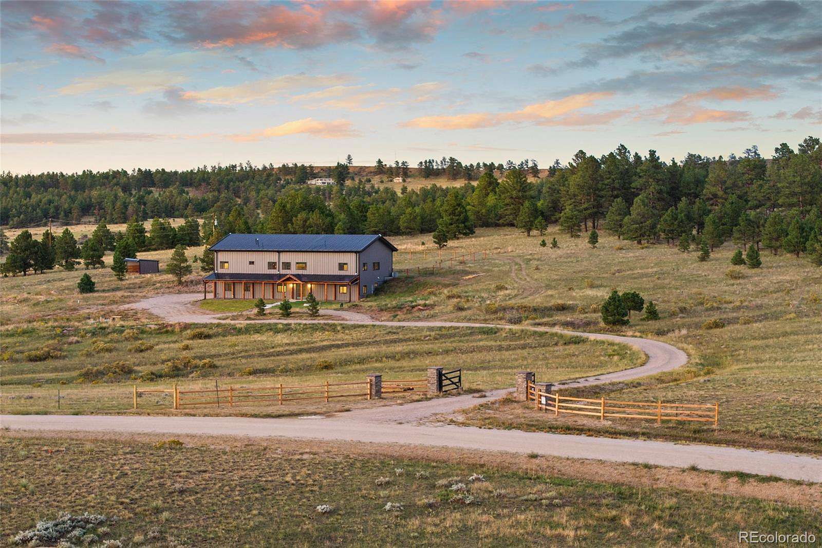 35.9 Acres of Land with Home for Sale in Agate, Colorado