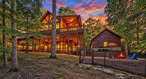 2 Acres of Land with Home for Sale in Blue Ridge, Georgia