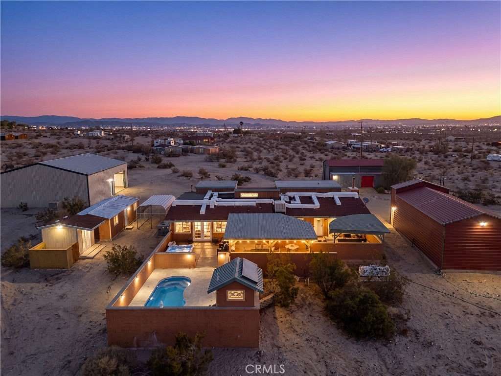 5 Acres of Land with Home for Sale in Twentynine Palms, California
