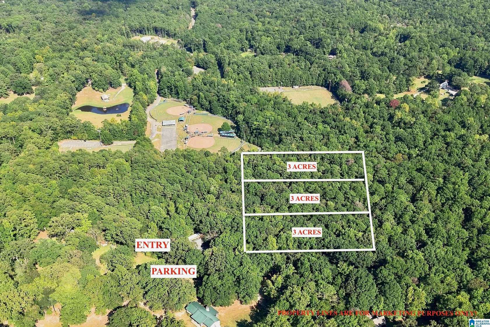 9 Acres of Residential Land for Sale in Chelsea, Alabama