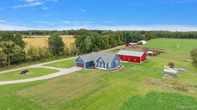 99.2 Acres of Land with Home for Sale in Berlin Township, Michigan
