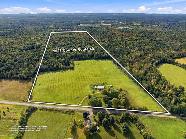 50.5 Acres of Land with Home for Sale in Winthrop, New York