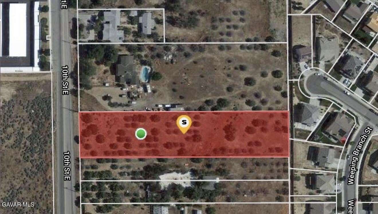 1.85 Acres of Commercial Land for Sale in Palmdale, California