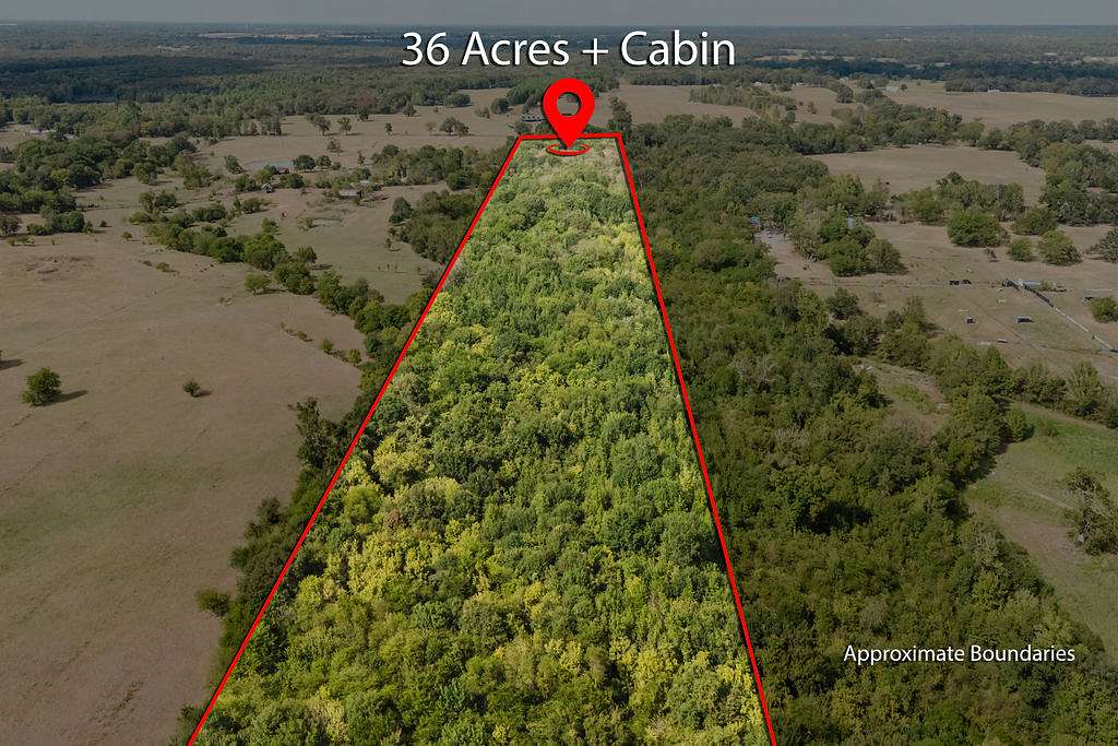 36.9 Acres of Land for Sale in Winnsboro, Texas