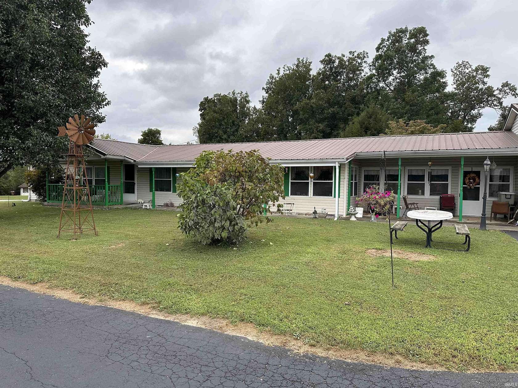 10.1 Acres of Land with Home for Sale in French Lick, Indiana