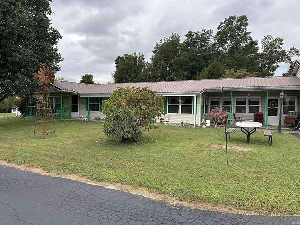 10.1 Acres of Land with Home for Sale in French Lick, Indiana