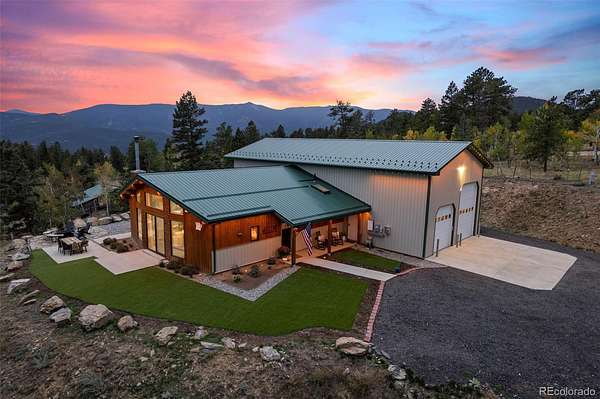 10.4 Acres of Land with Home for Sale in Bailey, Colorado