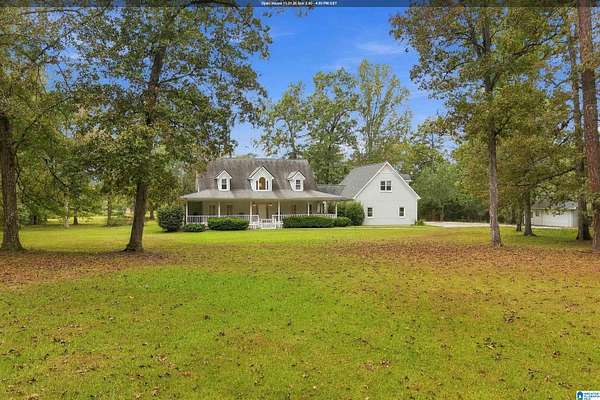 6 Acres of Land with Home for Sale in Wilsonville, Alabama