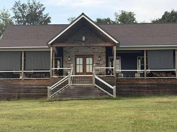 16 Acres of Land with Home for Sale in Marshall, Arkansas