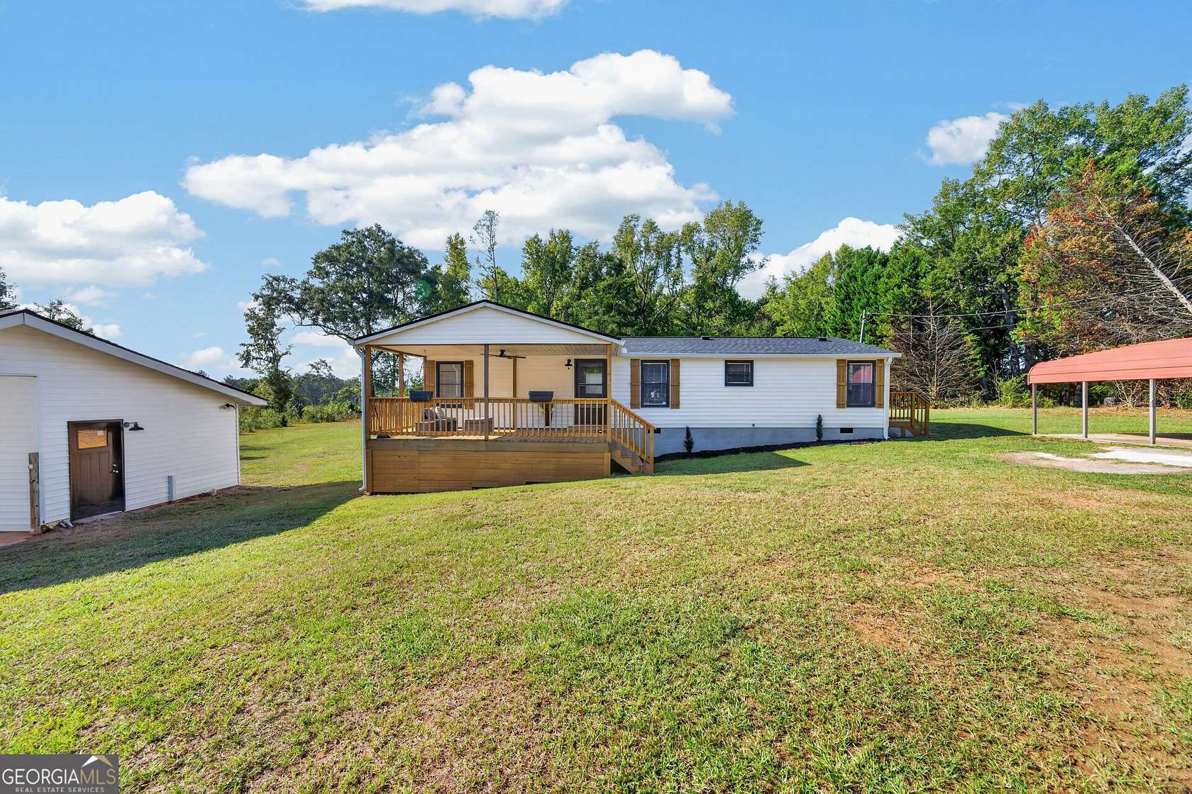 2 Acres of Land with Home for Sale in Milledgeville, Georgia