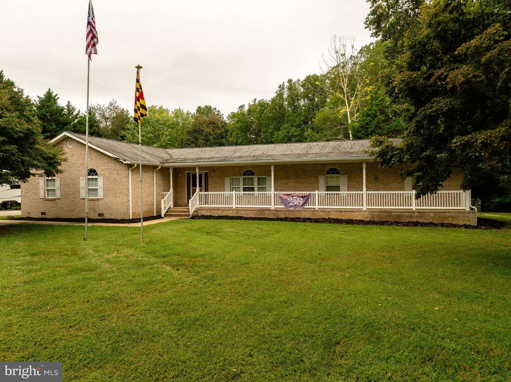 3.7 Acres of Land with Home for Sale in Mechanicsville, Maryland