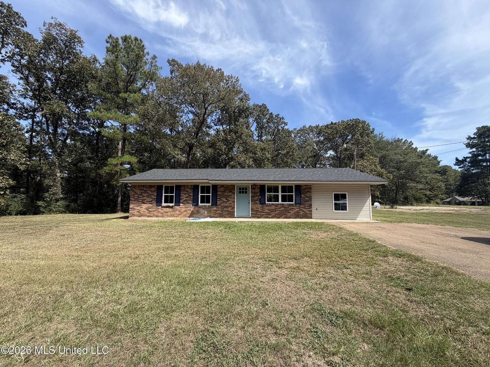 1.62 Acres of Land with Home for Sale in Mendenhall, Mississippi