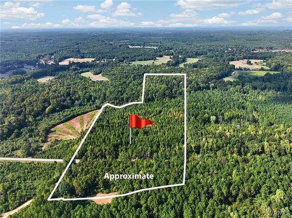 30 Acres of Recreational & Residential Land for Sale in Ethelsville, Alabama