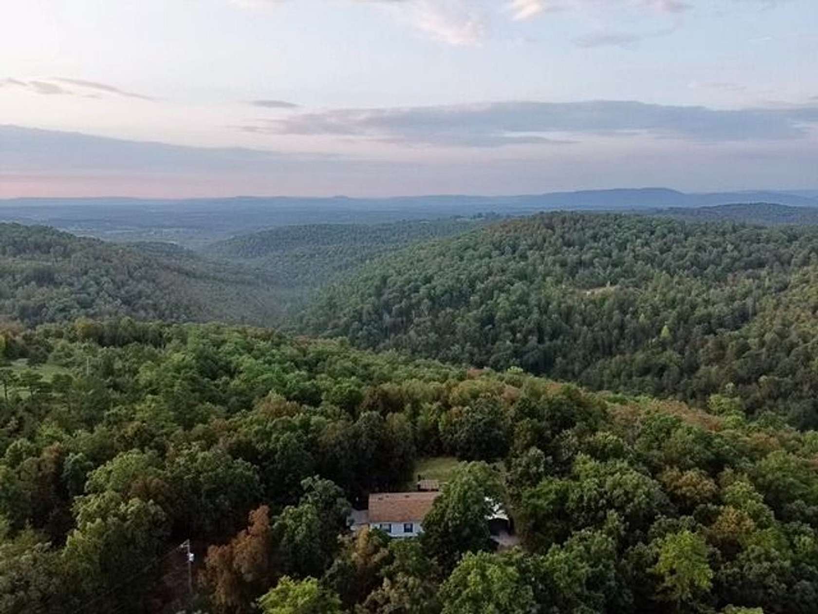 8.1 Acres of Land with Home for Sale in St. Joe, Arkansas