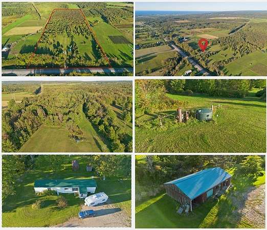 48 Acres of Recreational Land with Home for Sale in North East, Pennsylvania