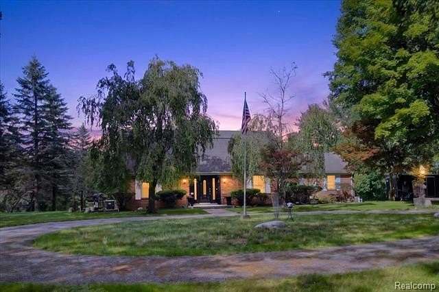 6.67 Acres of Land with Home for Sale in Clarkston, Michigan