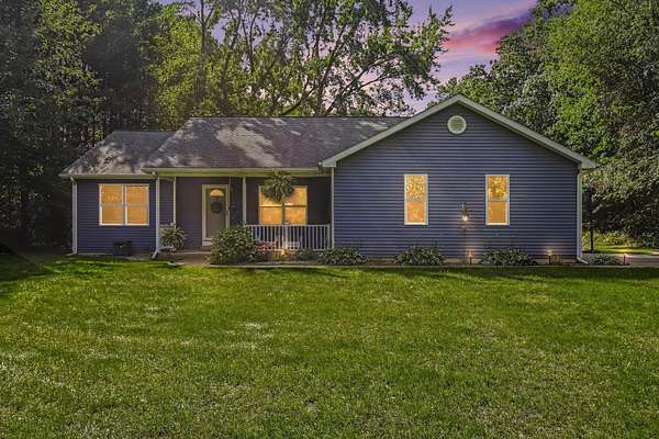 1.5 Acres of Land with Home for Sale in Plainwell, Michigan