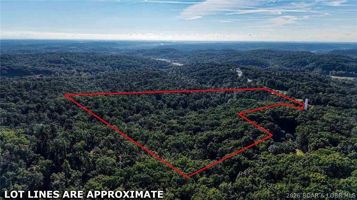 55 Acres of Recreational & Residential Land for Sale in Eldon, Missouri