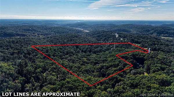 55 Acres of Recreational & Residential Land for Sale in Eldon, Missouri