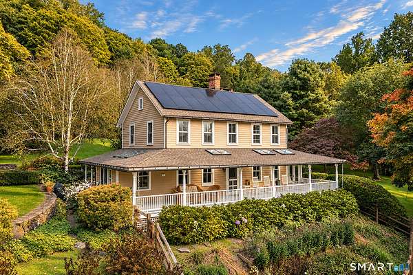 15 Acres of Land with Home for Sale in Sherman, Connecticut