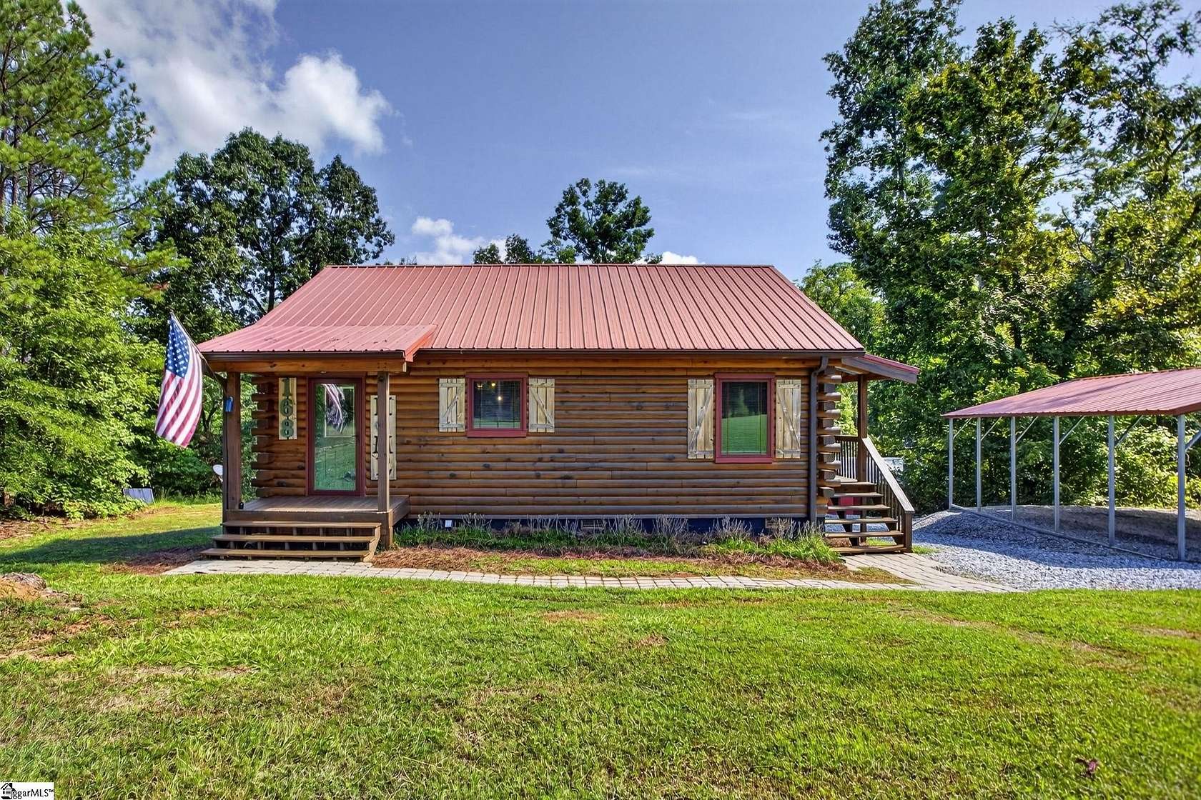 2.5 Acres of Land with Home for Sale in Cross Hill, South Carolina
