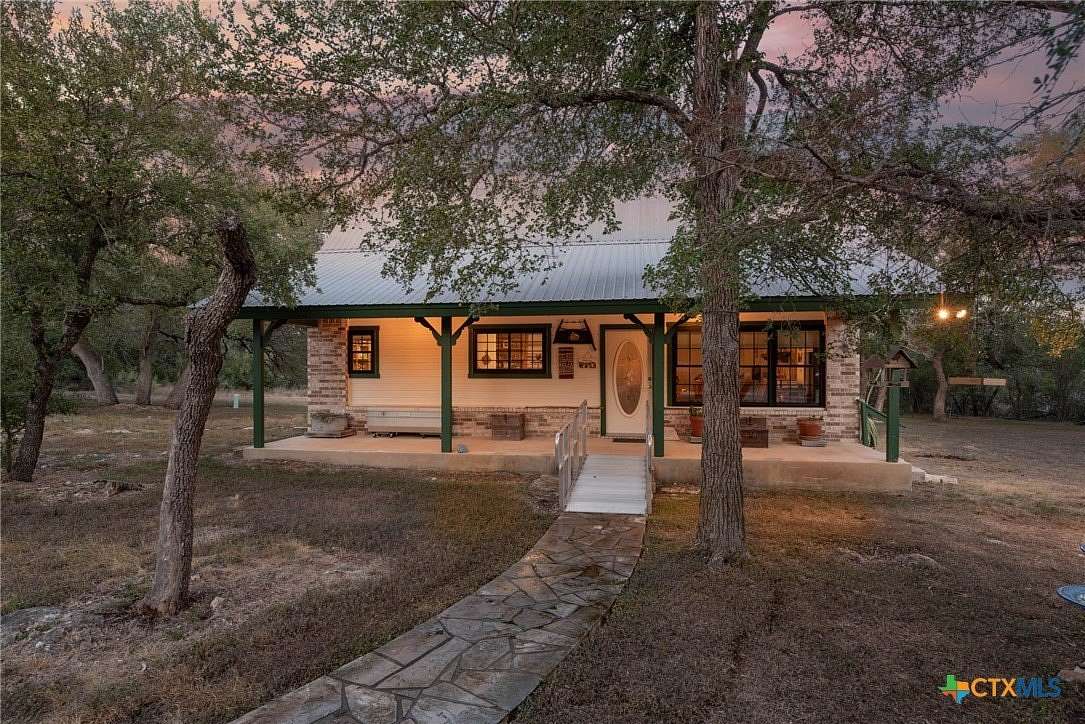 10 Acres of Land with Home for Sale in New Braunfels, Texas