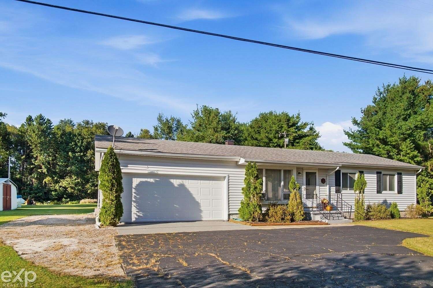 1.53 Acres of Land with Home for Sale in Deckerville, Michigan