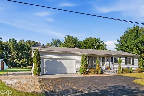 1.53 Acres of Land with Home for Sale in Deckerville, Michigan