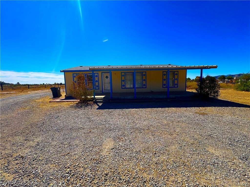 2.3 Acres of Land with Home for Lease in Pahrump, Nevada