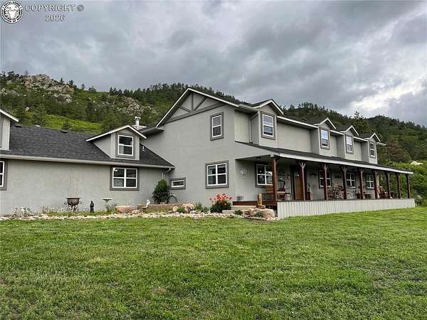 35.2 Acres of Agricultural Land with Home for Sale in Wetmore, Colorado
