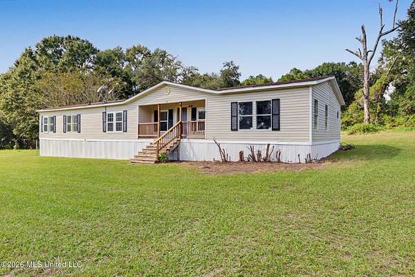 3 Acres of Land with Home for Sale in Lucedale, Mississippi
