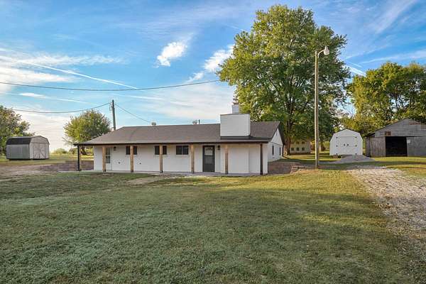 10 Acres of Land with Home for Sale in Walnut Grove, Missouri