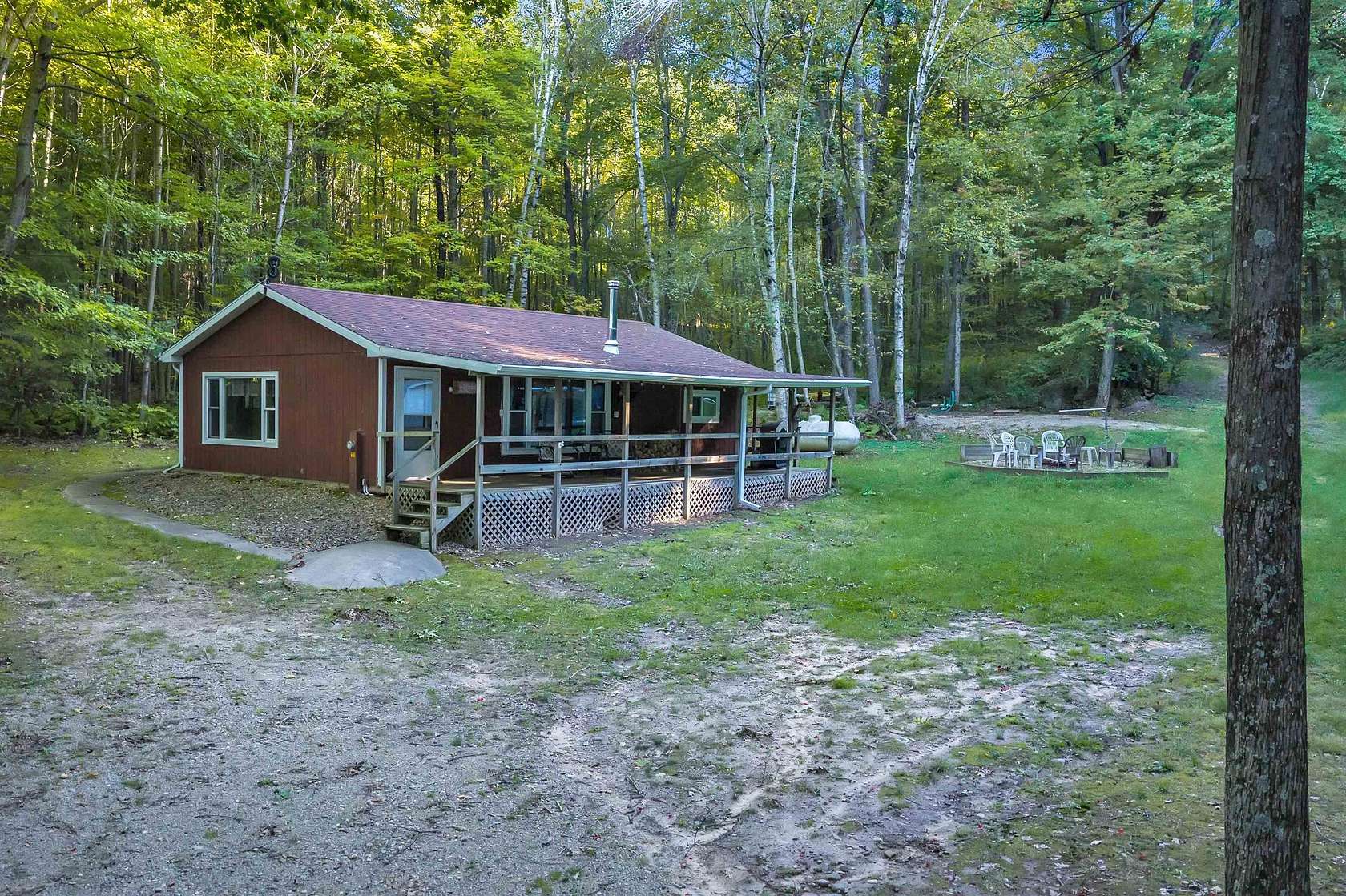 29.1 Acres of Recreational Land with Home for Sale in Waupaca, Wisconsin