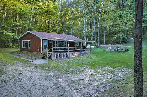 29.1 Acres of Recreational Land with Home for Sale in Waupaca, Wisconsin