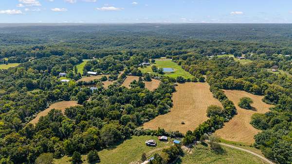 39.2 Acres of Land with Home for Sale in Holts Summit, Missouri