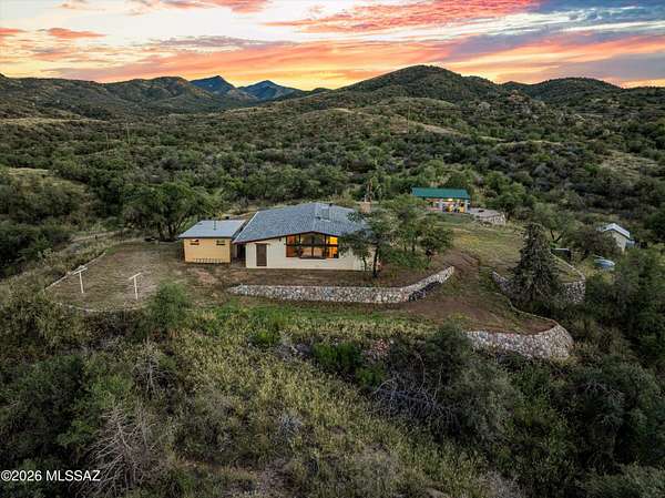 4 Acres of Land with Home for Sale in Oracle, Arizona