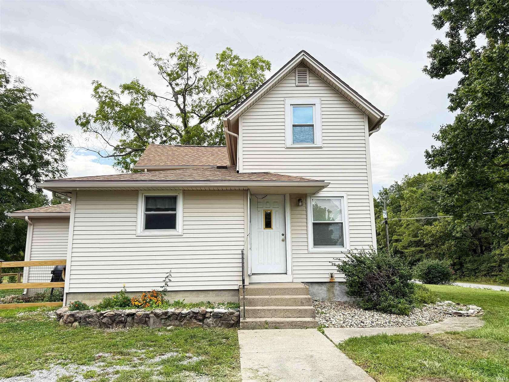 2 Acres of Land with Home for Sale in Huntertown, Indiana