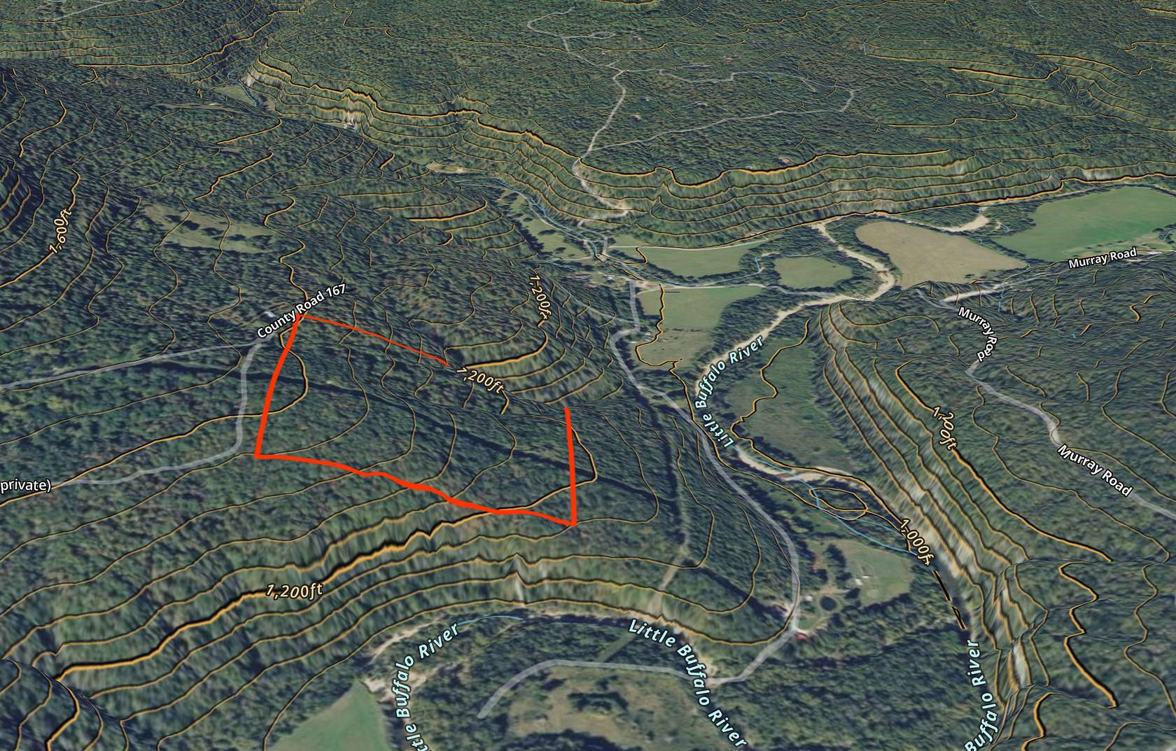 40 Acres of Land for Sale in Jasper, Arkansas