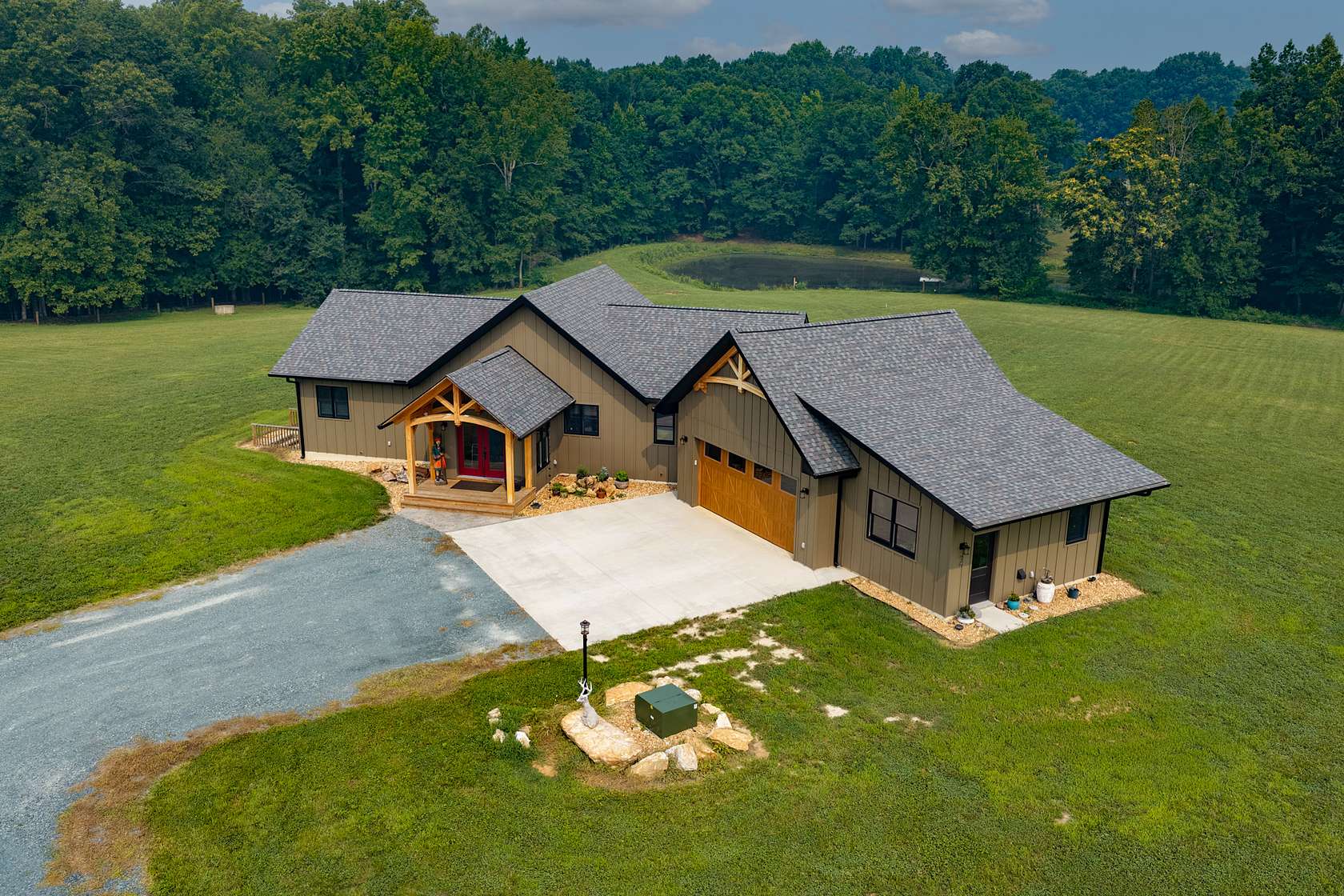 34.3 Acres of Land with Home for Sale in Louisa, Virginia