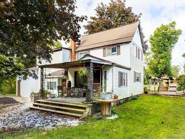 11.1 Acres of Land with Home for Sale in Kenockee Township, Michigan